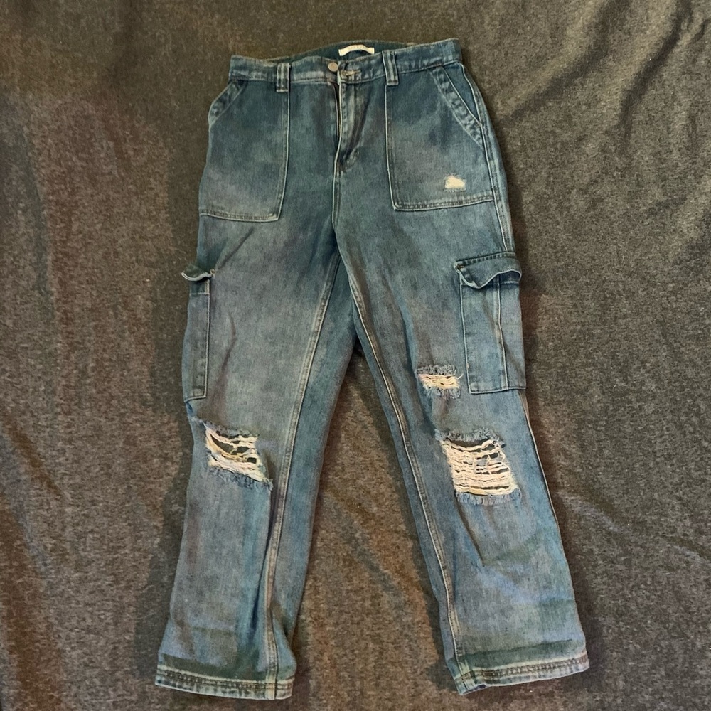PacSun Ripped Blue Jeans